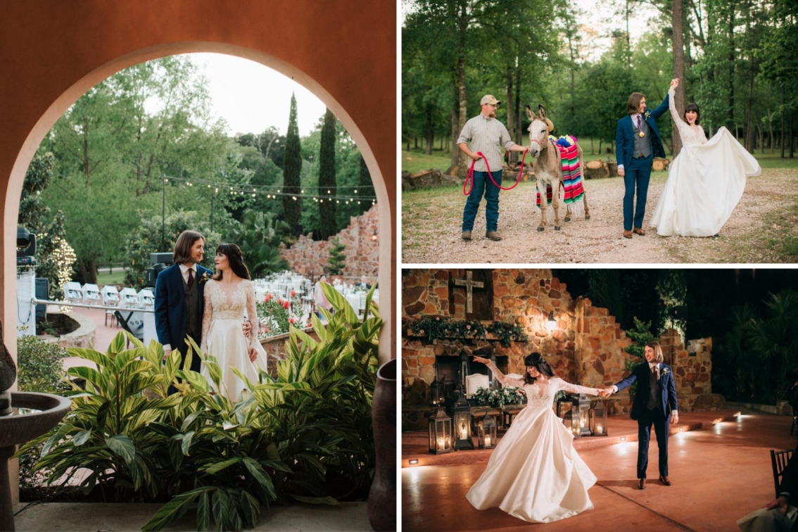 Saida & Rand Real Wedding Madera Estates - Outdoor Wedding Reception In Conroe, Texas